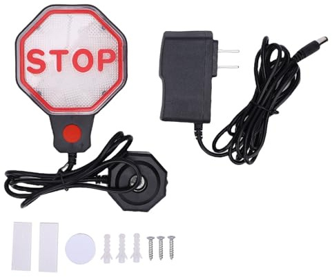 Srliya Einstellbare Garagen-Einparkhilfe, Misst den Abstand von 15,2 cm Bis 1,8 M mit Rot-gelb-grüner LED-Anzeige für Auto-SUV-Pickup