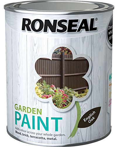 Ronseal General Purpose Garden Paint English Oak 2.5 Litre