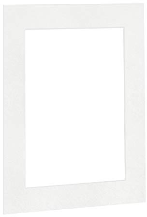 Bildershop-24 Passepartout Reinweiß in 40x60 cm (BxH) Außenmaß mit Ausschnitt für Bildgröße 30x45 cm (BxH)