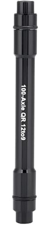 VIFER Bike Hub Adapter, Bike Thru Axle Hub Adapter Fahrrad Steckachsen Nabenadapter 12mm bis 9mm Schnellspanner