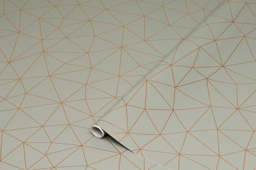 d-c-fix Película adhesiva para muebles – Tico Gold 45 cm x 2 m | film adhesivo decorativo de fácil limpieza para cocina, armarios, mesas y alféizares – moderno y duradero