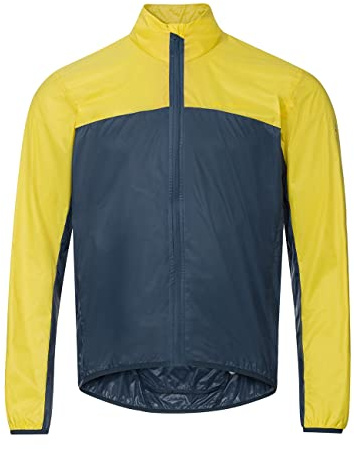VAUDE Fahrradjacke Matera Air Jacket, ultraleichte Windjacke Herren 150 g, wasserabweisende Windjacke Rennrad Herren, winddichte & atmungsaktive Sportjacke