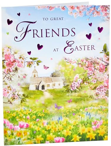 Regal Publishing Osterkarte Great Friends, Kirche, 20,3 x 15,2 cm