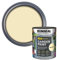 SAVING HUB Fence & Garden Shed Paint 750ml - Exterior Wood Paint Tin, Waterproof, For Benches, Metal, Brickwork, Terracotta Pots, Stones (Elderflower)