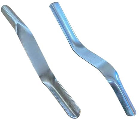 2 Pack Brick Jointer Tool 1/2 in x 5/8 in Double End Mortar Finishing Tool, Jointer Bricklaying Tools for Building Walls, Jointer for Builders and Brickies for Neat Brickwork During Pointing