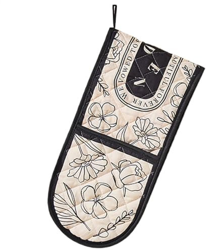Gants de Cuisine et maniques – Gants Anti-brûlure | Gants de Cuisine Extra Longs résistants à la Chaleur | Gants de Barbecue résistants à la Chaleur | Gants Anti-brûlure pour Les Amateurs de