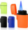 4 mecheros para tormentas, llama de chorro doble, mechero, llama, chorro, regalo para hombres y mujeres, sin gas (naranja, azul, verde, negro)
