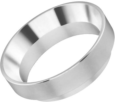 Alipis Anello Dosatore Per Macchine Da Caffè Dosing Funnel Antispruzzo Per Polvere Di Caffè Accessorio Professionale Per Espresso e Rimuovere