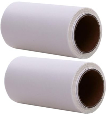 Papier Sulfurisé pour Moule à Gâteau, 2 Rouleaux, Blanc