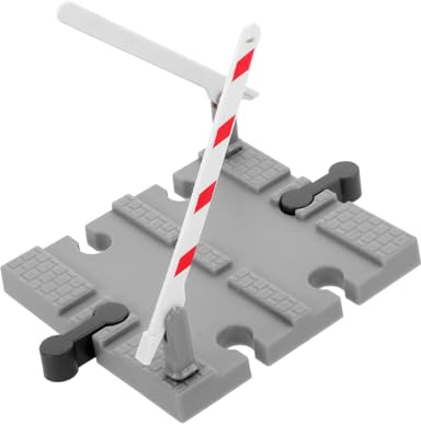 GALPADA Simulation Plastic Train Track Railing Barrier Model Easy-install DIY Railway Scene Accessory Plaything for Creative Expansion and Skill Development