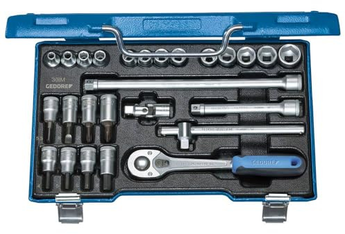 GEDORE 30 IMU-10 Steckschlüssel-Satz 3/8' 26-TLG 6-Kant IN-is-PH
