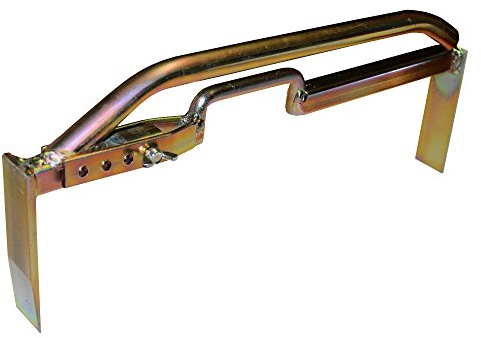 Steintragezange 415-460 mm – Verzinkter Steinträger für Mauersteine – 50 kg Tragkraft – Ergonomische Hand-Tragehilfe für den Hochbau