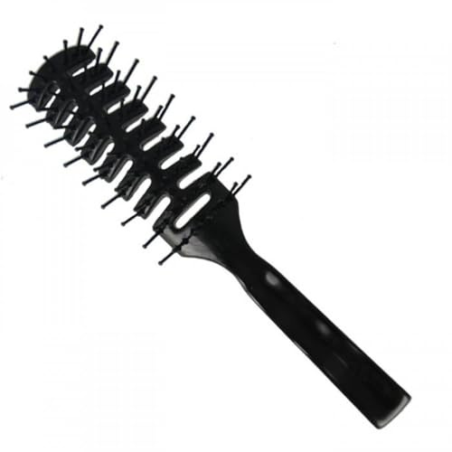 Sibel Croc L svart ventilationsborste