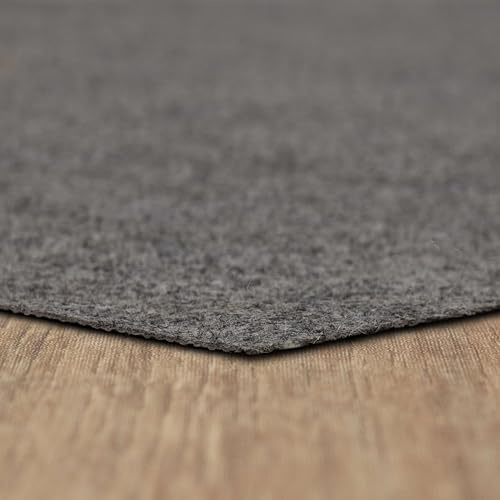 MOHAWK Low Profile Alfombra Pad, Material Reciclado, Gris, 8'x10'