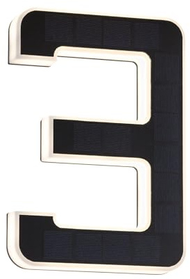 Paulmann 79844 Solcells-husnummerbelysning 0.20 W Varmvit Svart
