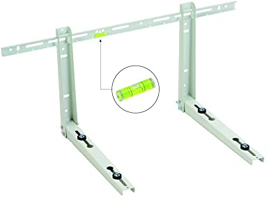 MC DISTRIBUTION Support mural climatisation avec niveau 250kg - Long bras 625mm - Larg 1000mm - Climatisation