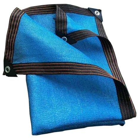 MOBUKJUU Red de sombra de sol azul para plantas suculentas de sombra, para jardín, invernadero, cubierta de piscina al aire libre, red de sombra (2MX2M)