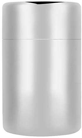 Joyzan Stainless Steel Tea Canister, Airtight Tea Tin Storage Container Loose Coffee Beans Bags Jar Sugar Kitchen Counter Pantry Seasoning Candy Herbs Spices Flour Rice Pasta Food Powder Grains 400ML