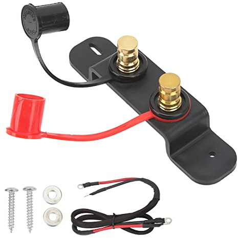 UTV Autobatterie Jump Post Starter Starthilfe Batterieklemmen Relocation Kit Remote Battery Charging Tool Jumper Terminals Arbeiten für UTV ATV Auto LKW Wohnmobil Traktor Mäher Boot X3