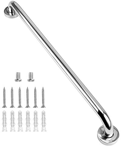 supregear Barra di Sostegno per Bagno, 80 cm Maniglia per Bagno in Acciaio Inox 304, Maniglia di Sicurezza, Maniglia Ausiliaria per Cucina, Camera da Letto, Vasca da Bagno, Doccia e Gradini