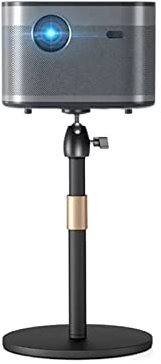 DYPASA Projector Mount Projector Desktop Stand Table Mobile Projector Mount Removable Adjustable Universal Projectors Bracket Portable Holder for Home & Office Ceiling Mount with Tray (Color : Gold)