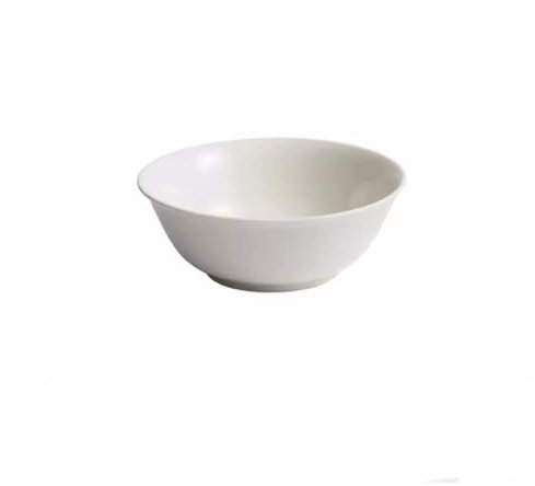 Ensalada de Frutero Cuenco de cerámica de porcelana blanca for frutas, cuenco grande for sopa, cuenco for fideos for el hogar, cuenco for frutas y verduras de mesa de cocina Tazón de Ramen (Size : M