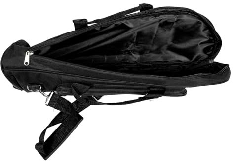 SAFIGLE Trumpet Bag Aus Strapazierfähigem Material Kratzfest Gepolstert Mit Handgriff Und Schultergurt Vielseitige Windinstrumententasche Für Musiker Unterwegs Unisex Einfaches Elegantes