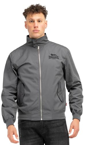 Lonsdale Harrington Acton jacka för män, antracit/svart, XXL