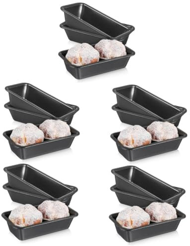 PRETYZOOM 15 Piezas Bandeja para hornear pan en caja tostada molde panettone juego de ollas pan molde sartenes de pan molde para pan bandeja para hornear profunda molde oblongo para pasteles