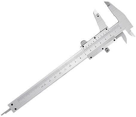 KITANDOVE Messschieber 0-150 Mm Messwerkzeug Aus Kohlenstoffstahl Metall Für Innen Außen Tiefen Stufenmessungen