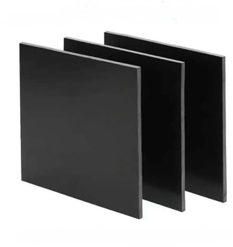 HFRSE 1 Pièce De 0,2 À 4 Mm D'épaisseur en Fibre De Verre Noire, Plaque De Gabarit en Fibre De Verre Époxy G10 FR4 3D for Antistatique(0.2mm)