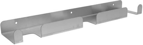 LALADEFIEE Stainless Steel Pizza Peel Rack Wall-Mounted Pizza Storage Rack Kitchen Tool Organizer