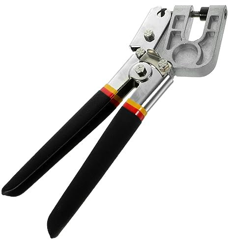 Tofficu Pinzas de Acero Negro para Crimpado de Metal Diseño Ergonómico y Operación Mano para Instalación de Perfiles en Drywall Color Aleatorio Varios estilos