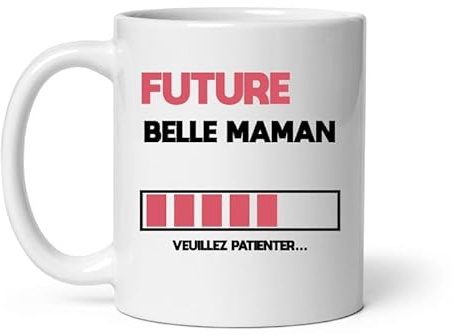 MugSmile Mug future belle maman Femme Tasse belle mère