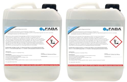 FABA Algizid, Algicid, Algenverhütung Pool, Algenex 2 x 5 Liter