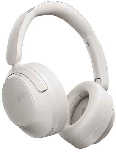 QCY H3S Over Ear Bluetooth Kopfhörer,Hybrid Aktive Noise Cancelling,Hi-Res Audio,LDAC,ultraleichtem und bequemem Sitz,102 Stunden Akkulaufzeit,Bluetooth 6.0,EQ in App,Dual Verbindung