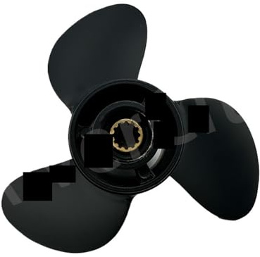 YVAAASIYC Bootspropeller 7,8x7 for 4 PS,5, Außenborder Schraube,8 * 7 Bootsmotor Aluminiumlegierung Propeller 3 Klinge