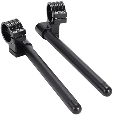 Motorcykelstyrklämmor Höjare 2 St Motorcykel Upphöjda Styren 41 Mm Racing Justerbara Clip-ons Gaffel 78 22 Riser Klämma