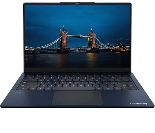 acer Gateway 15.6 HD IPS Lightweight Laptop, Intel Processor Up to 2.79GHz, 4GB Ram, 128 GB Storage, Super-Fast WiFi, Windows 11 OS, Pastel Blue, Renewed