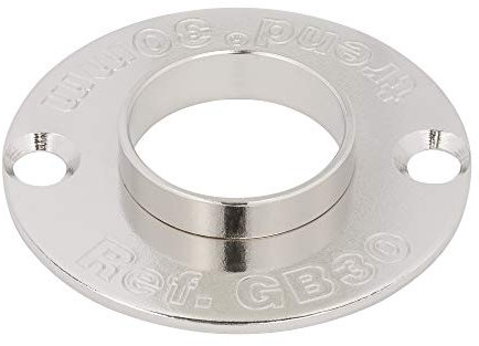 Trend Steel Guide Bush, 30mm Diameter, Euro Style Guides for Template Routing, Trend Router Compatible, GB30