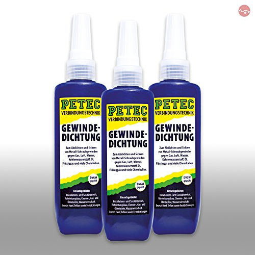 Petec_bundle 3X PETEC GEWINDEDICHTUNG Flasche 100 G 97210