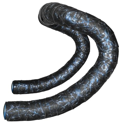 Supacaz Super Sticky Kush Blue Refractor Splat Bar Tape - Cycling Road Bike Handlebar Grip Tape Wrap