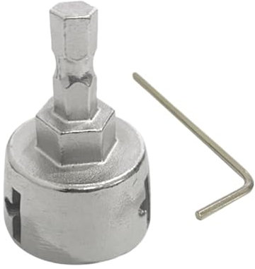 Fresa para desbarbar | Herramienta robusta para desbarbar de bordes exteriores, fresa de rosca de reparación para cobre, acero, aluminio, tornillos, barras, tubos