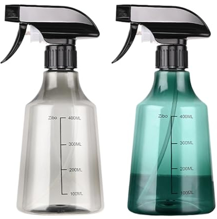 Bottiglia spray – Bottiglia d'acqua spray | Piccole bottiglie spruzzatore | Misting Bottless | Contenitore vuoto per soluzione detergente da 500 ml con ugello regolabile per la cura degli animali