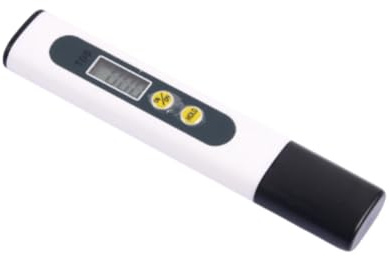 Probador de agua digital portátil con pantalla LCD para acuarios, piscinas y mantenimiento de camping al aire libre, probador de agua digital impermeable