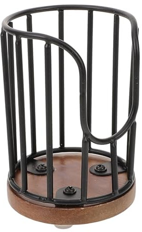 HOLIDYOYO Dispensador De Tazas De Papel Base De Madera Organizador De Tazas para Encimera Soporte Práctico para Cocina y Bar para Cafés y Bebidas Descartables