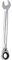 KS Tools 503.4624 Clé mixte à cliquet réversible 72 dents 24 mm