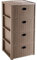 CASSETTIERA 4 ELEGANCE 40X40X80 TORTORA