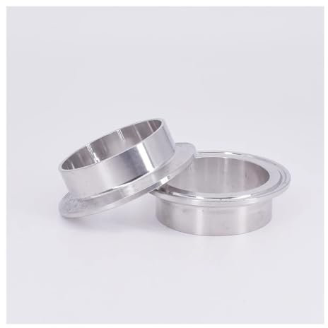 57/63/76/89/102-219mm Pipe OD Butt Weld 2.5 3 3.5 4 5 6 Tri Clamp Ferrule 304 Stainless Fitting Homebrew(133mm OD K145mm)