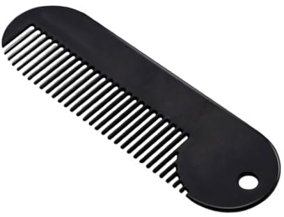 Peigne à barbe pour hommes Peigne à moustache Pinceau de rasage Facile à utiliser Peigne à cheveux Peigne de poche Soin Outil de coupe